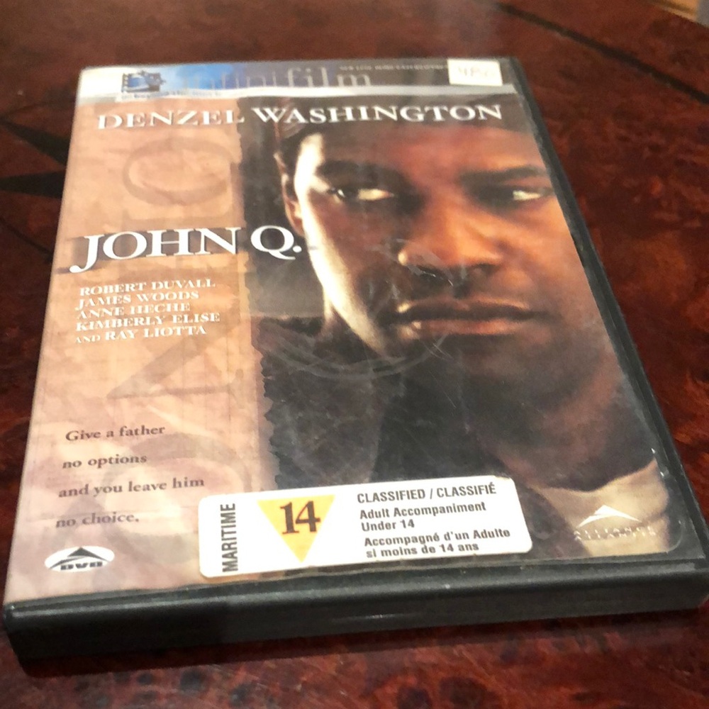 📀 John Q DVD